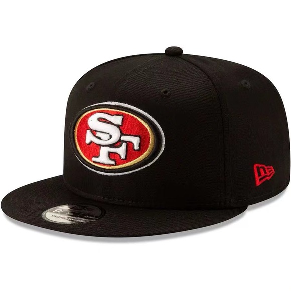 San Francisco 49ers New Era 9Forty Adjustable Cap Black OSFA - Picture 1 of 1